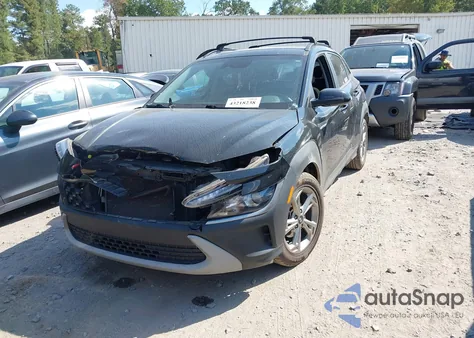 2022 Hyundai Kona Sel from USA, damaged, VIN KM8K62AB2NU752247